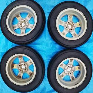 アルミホイール　タイヤ　4本の画像