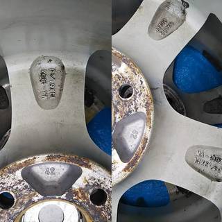 アルミホイール　タイヤ　4本の画像