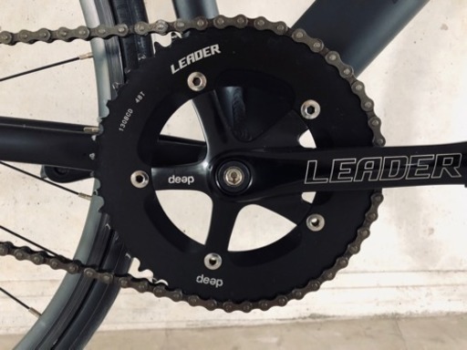 【出品期限3月迄】LEADER BIKES CURE +鍵付き size:SM 総額:140000円程度
