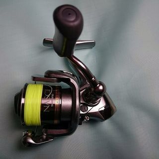 終 シマノ ナスキー C2000S フルベアリング 釣り リール
