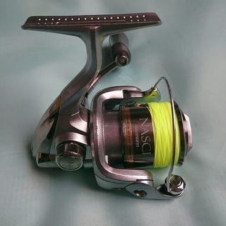 終 シマノ ナスキー C2000S フルベアリング 釣り リールの画像