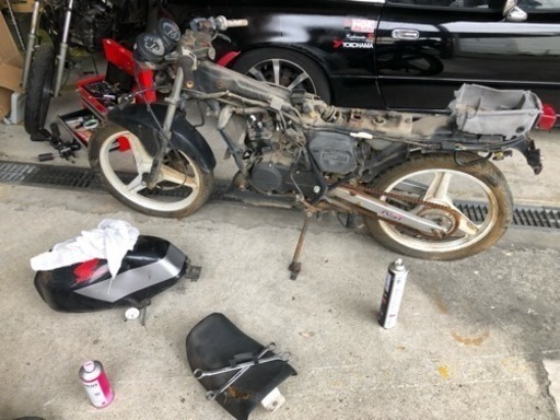 NS50F レストアベース ホンダ