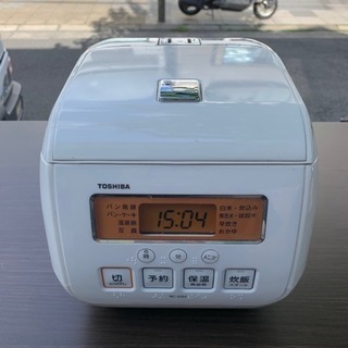 #2232 東芝 炊飯器 3合炊き TOSHIBA RC-5SH-W