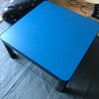 青色 コタツ 75×75