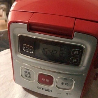 炊飯器（使用感あり）の画像