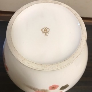 大倉陶園  花瓶  花器  金彩縁の画像