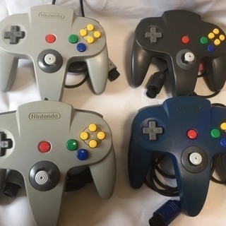 ニンテンドー64本体＋☆コントローラー4つ☆＋★大人気カセット3...