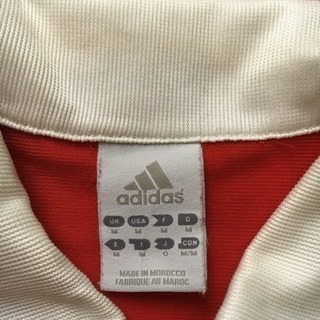 ［値下げ］adidas サッカーシャツの画像