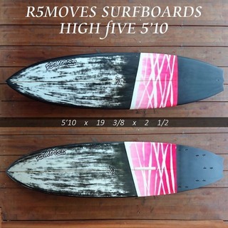 SALE 値下げ！新品 サーフボード　R5MOVES SURFBOARDS HIGH FIVE5'10 商品番号HIFIVE01         