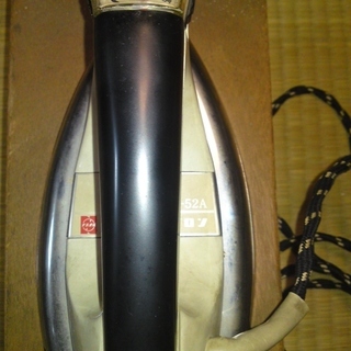ﾅｼｮﾅﾙアイロン NI-52A  昭和レトロアイロンの画像