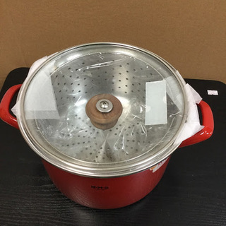 【送料無料・設置無料サービス有り】富士ホーロー パスタポット BMS 22cm 中古の画像