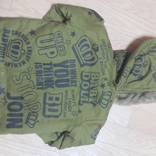 ベビードール  モッズコート ほぼ新品同様90 の画像