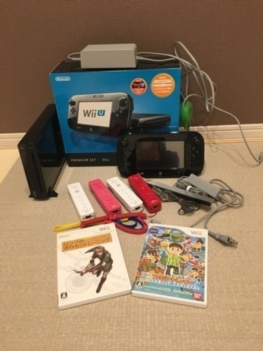 WiiU ＆ 太鼓とバチ ＆ ソフト10枚