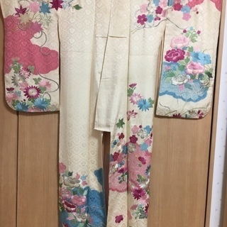 【決まりました】正絹振袖 リメイク用 説明追記有