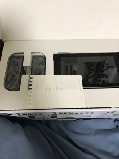 任天堂スイッチ グレー 中古美品