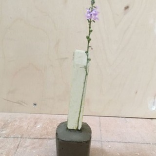 土壁再生ワークショップ 版築壁と版築一輪挿しを作るの画像