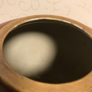 レトロ花瓶、松竹梅の画像