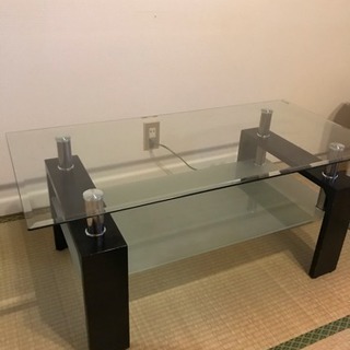 ガラステーブルをお譲りします。の画像