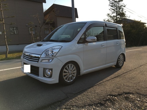 ヤフオクは1万円〜☆平成21年式、スバル、ステラカスタム、車高調