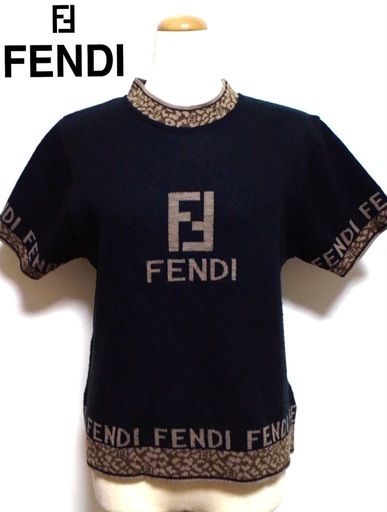 FENDI　大人気FF柄　サマーニット　カットソー♡