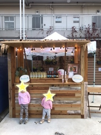 最終価格！！ハワイ風 カウンター 屋台 花見 花火大会 お店 バーカウンター
