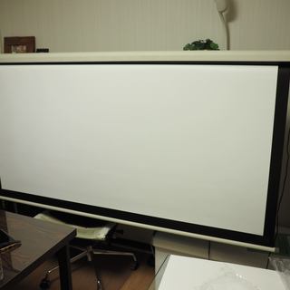 80型◇電動スクリーン【OS　SEC-080VM】　リモコン付き