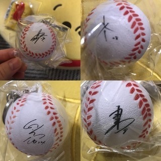 断捨離中！サインボールキーホルダーセット！！