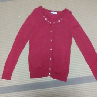 中古　カーディガン　(glove)サイズＬ
