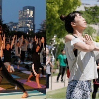 ⭐️5/14、六本木ミッドタウンの夜ヨガ🧘‍♀️に行きませんか⁉️⭐️