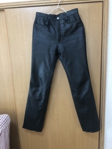 バイク用 牛革パンツ