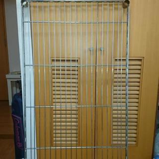 あげます。メタルラック棚　２枚