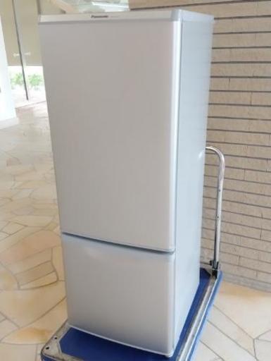近隣配送無料☆パナソニック NR-B175Wノンフロン冷凍冷蔵庫 168L シルバー右開き☆送料込み(地域限定)☆直接引き取り歓迎☆早期受け取り希望☆