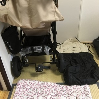 値段訂正 エアバギー ベージュ 本日取引で値下げOK ベビーカーの画像