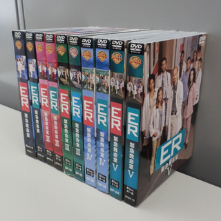 PayPay対応 ER緊急救命室 DVD 1～5巻セット Ⅰ～Ⅴ...