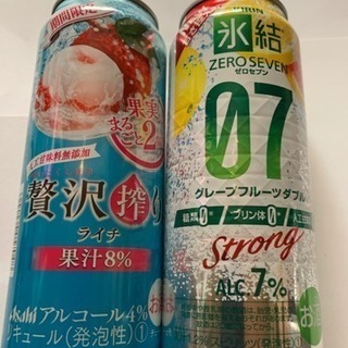 缶チューハイ各種の画像