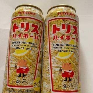 ハイボール各種と栄養ドリンク