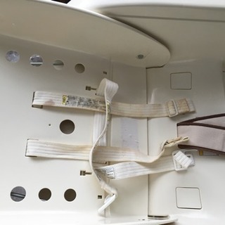 【あげます】コンビ ベビーラック ハイローチェア 本体 洗い替えカバー2枚の画像