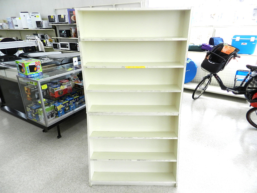 格安品 書棚 本棚 ホワイト   ☆ PayPay(ペイペイ)決済可能 ☆ 札幌市 北区 屯田