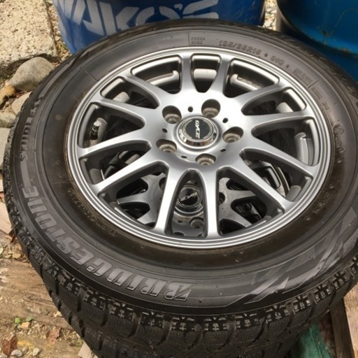 取引き中【値下げ】195/65R15 アルミホイール&スタッドレス(ブリジストン)