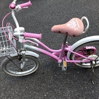 16インチ子供用自転車(プリンセスプリキュア)の画像