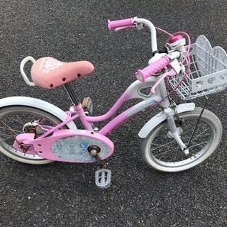16インチ子供用自転車(プリンセスプリキュア)の画像