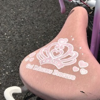 16インチ子供用自転車(プリンセスプリキュア)の画像