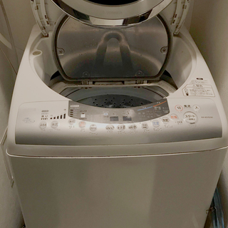 0円 洗濯乾燥機 東芝 容量8kg AW80-VG 2009年製の画像