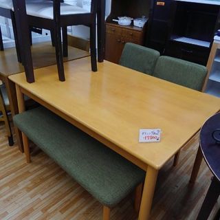 4人掛けダイニングセット　　ベンチダイニングセット