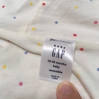GAPベビー アウターリバーシブル 80サイズ 2回着用！の画像