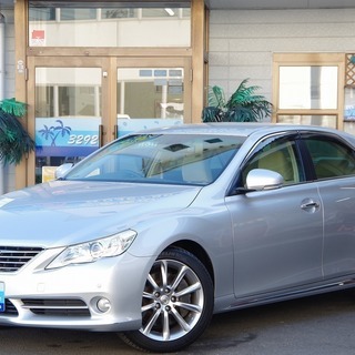 トヨタ マークＸ プレミアム　Ｌパッケージ シルバー　★自社ロー...