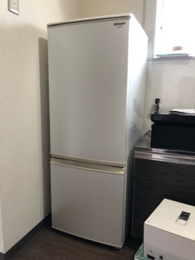 シャープ どっちもヒンジ ノンフロン冷凍冷蔵庫 167L SJ 17S W
