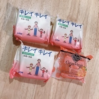 固形石鹸3つ＋おまけ1つ