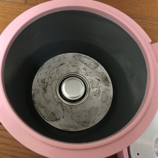 AL COLLE 【 2膳用(1.5合) ミニ炊飯器】 ミニライスクッカー ピンク ARC-103/Pの画像