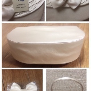 タグ付き新品未使用  お洒落バッグ 白色  の画像
